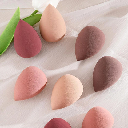 8 Pcs Beauty Egg Makeup Sponge Blenders Beauty Sponges Foundation Applicator